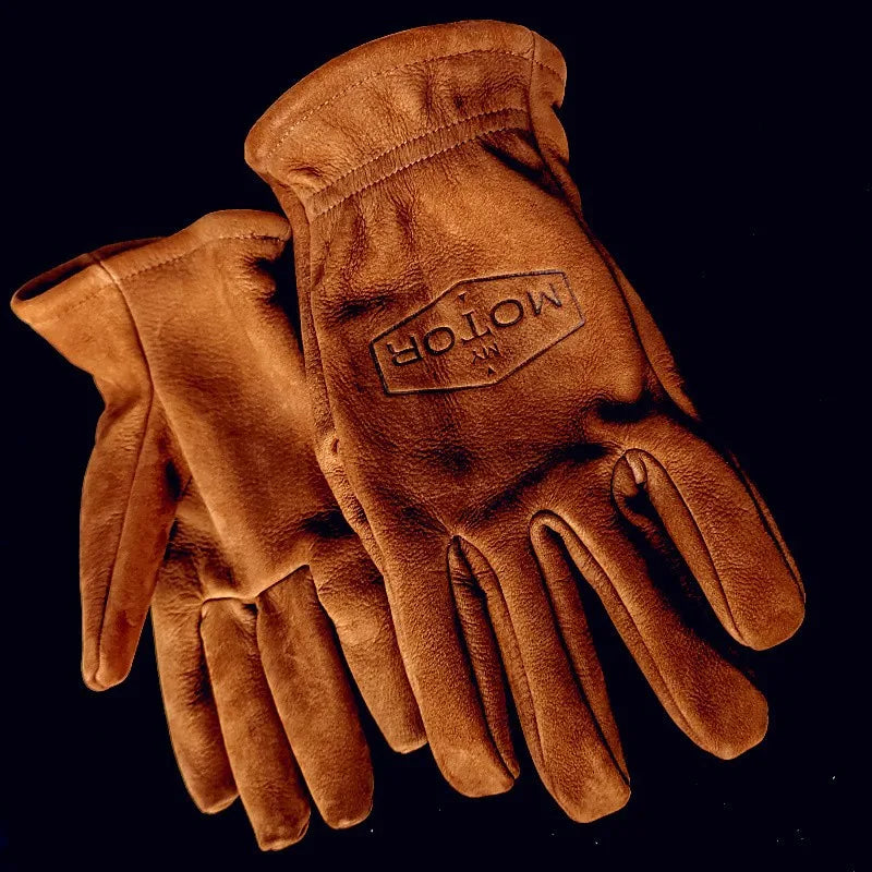 Gants de moto vintage