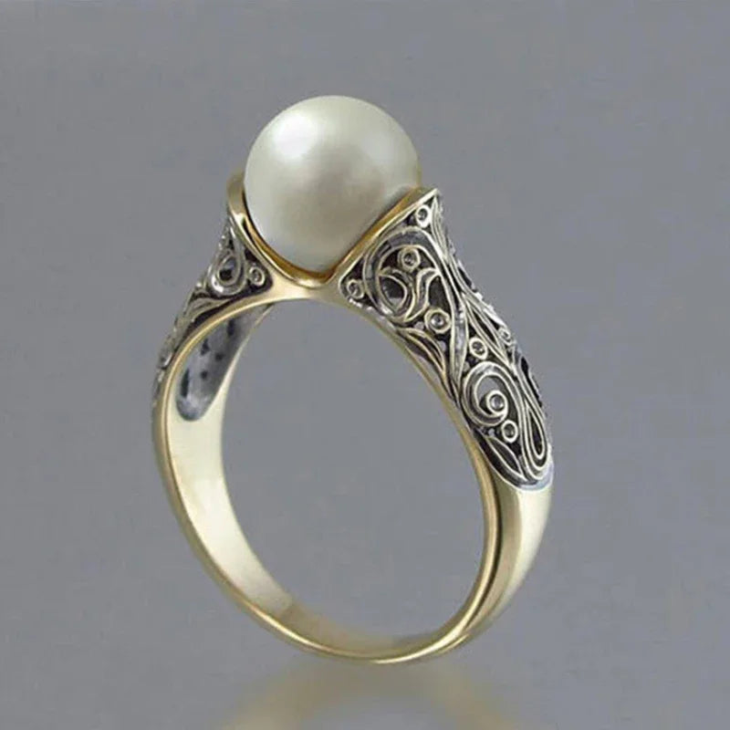 Bague vintage argenté