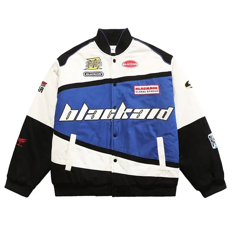 Veste de course vintage unisexe