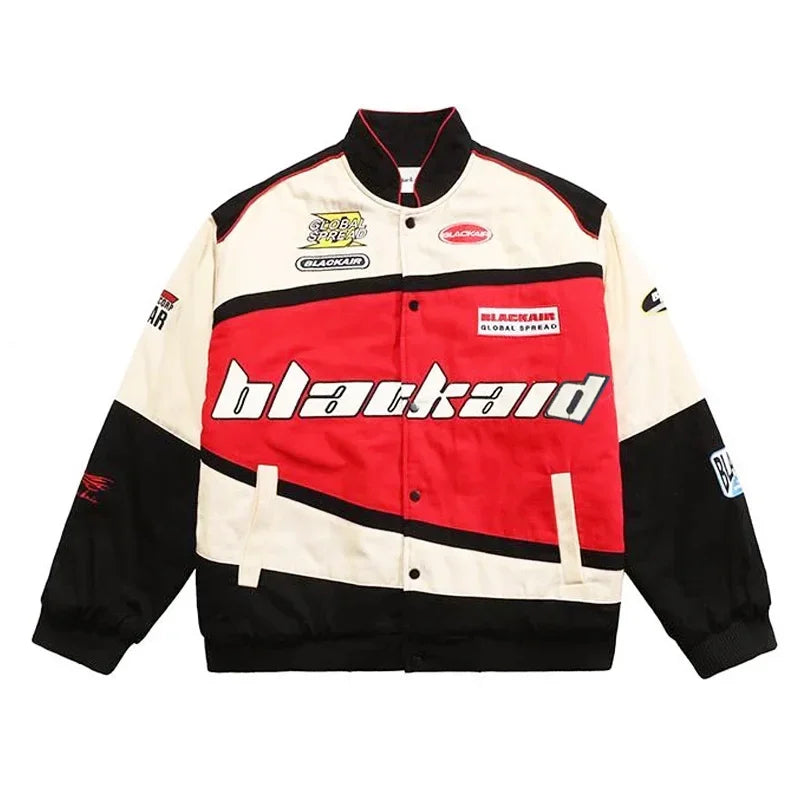 Veste de course vintage unisexe