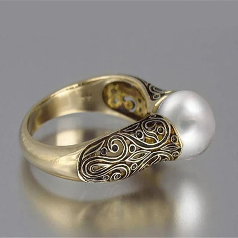 Bague vintage argenté
