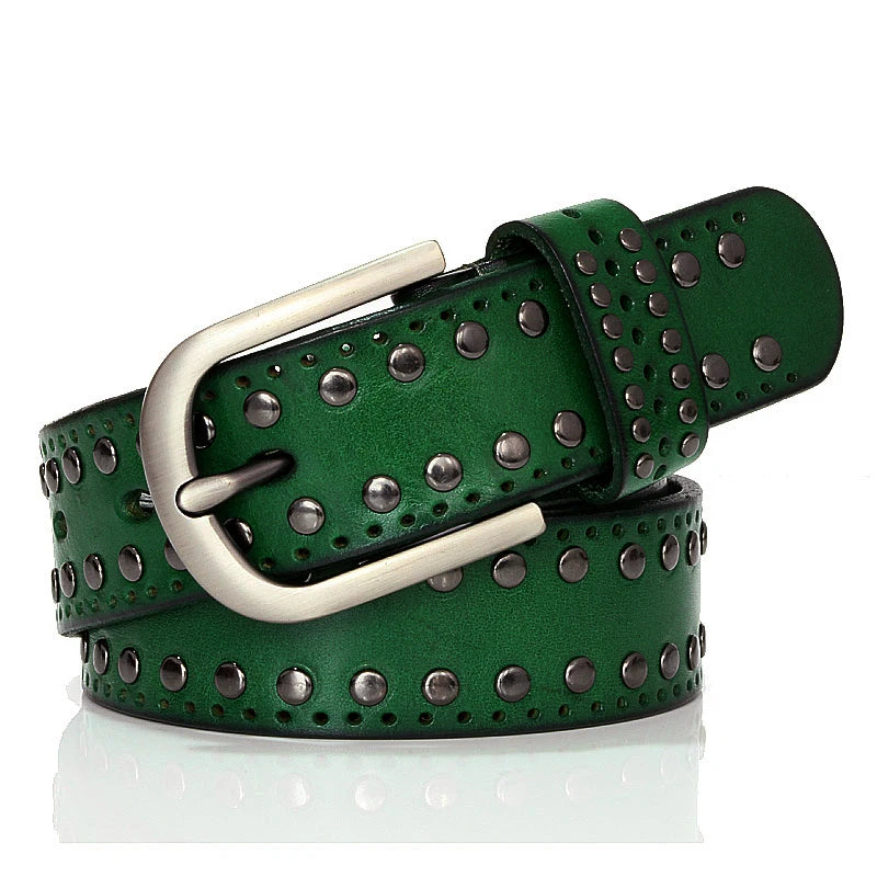 Ceinture vintage punk pour femmes