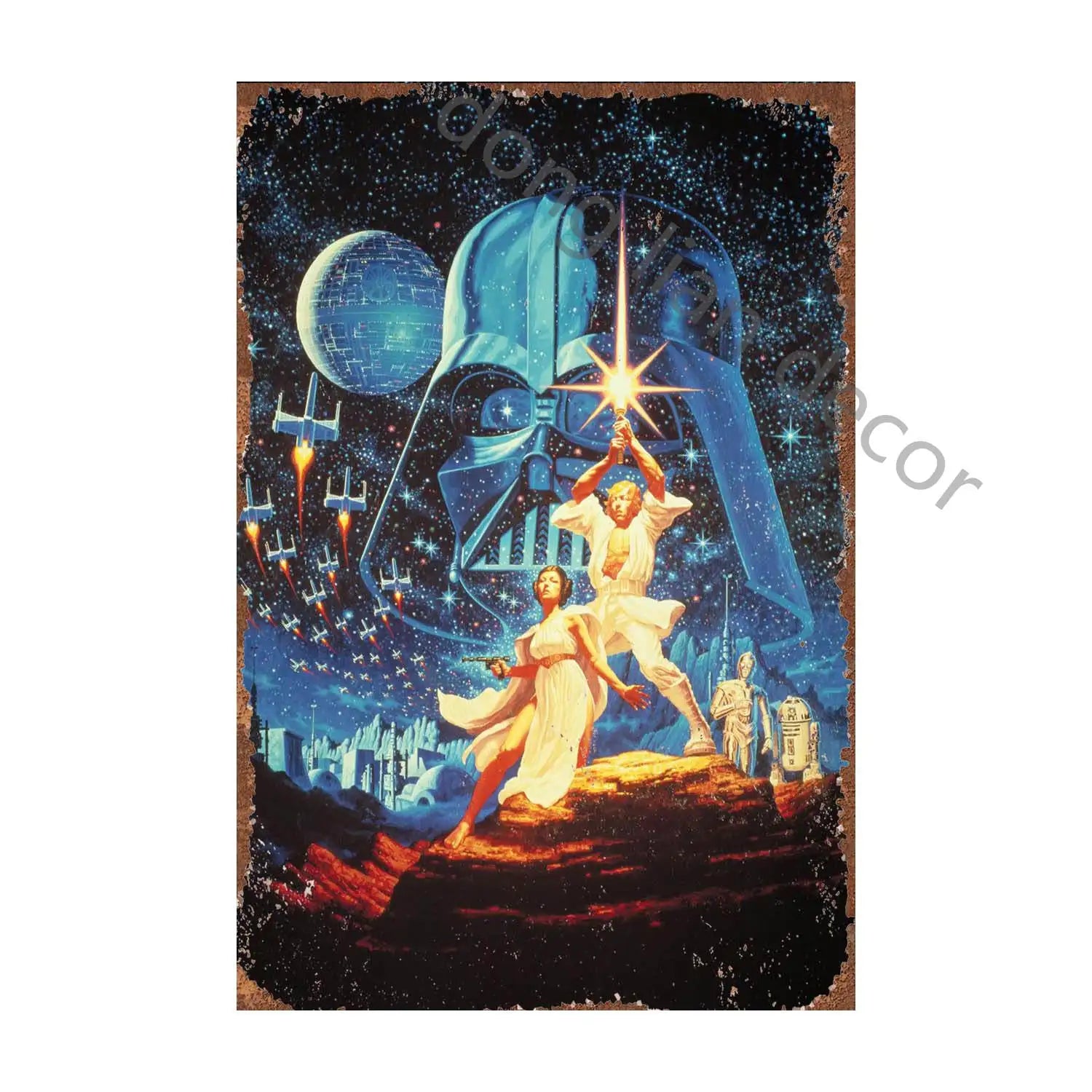 Affiche Star Wars vintage