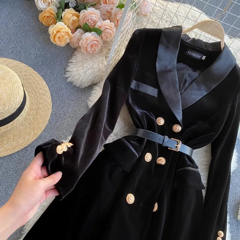 Veste noir vintage