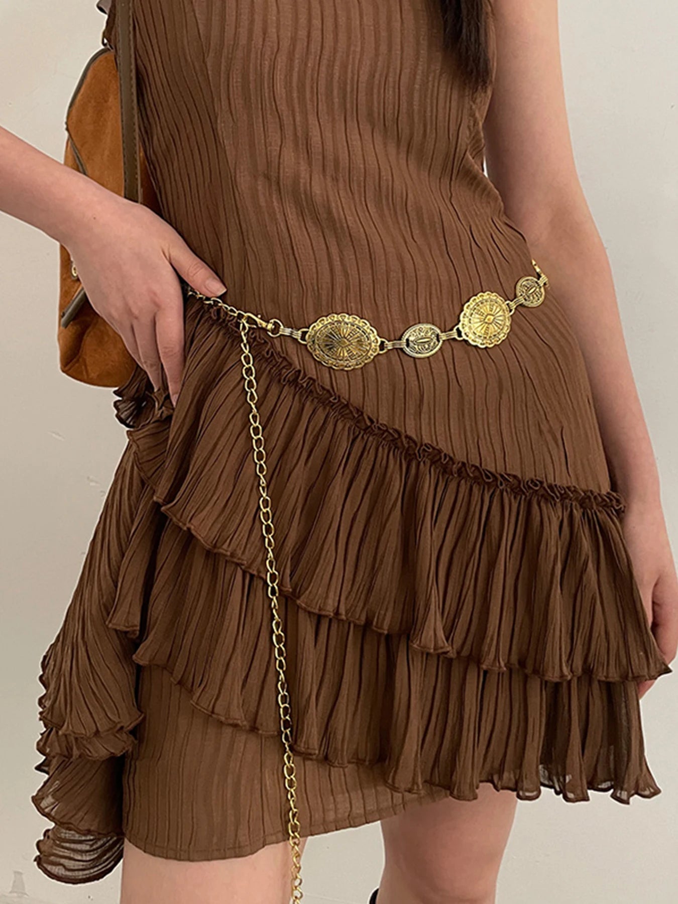 Ceinture métallique vintage