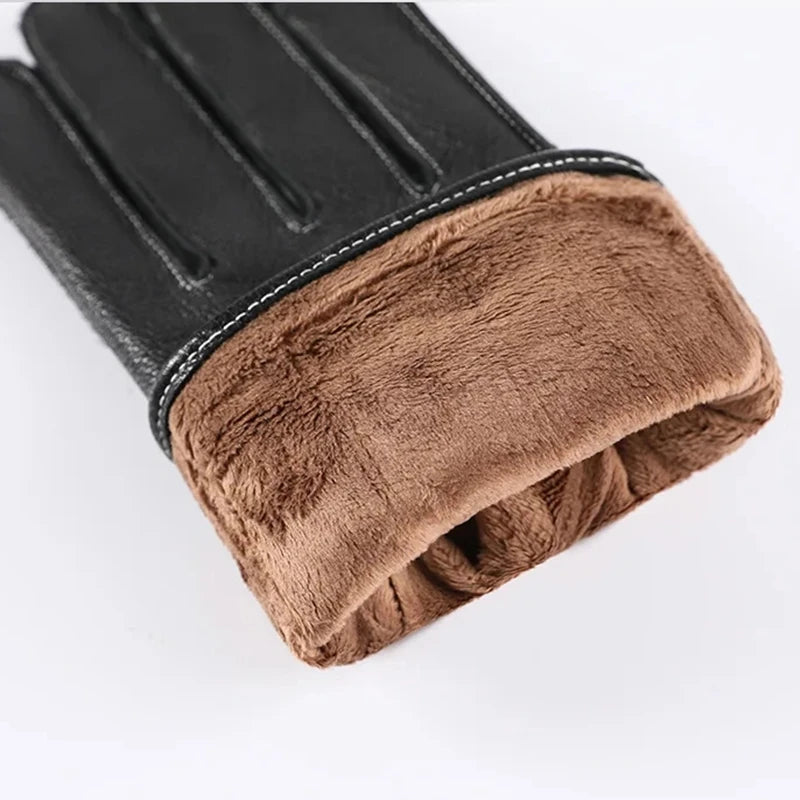Gants de conduite vintage en cuir