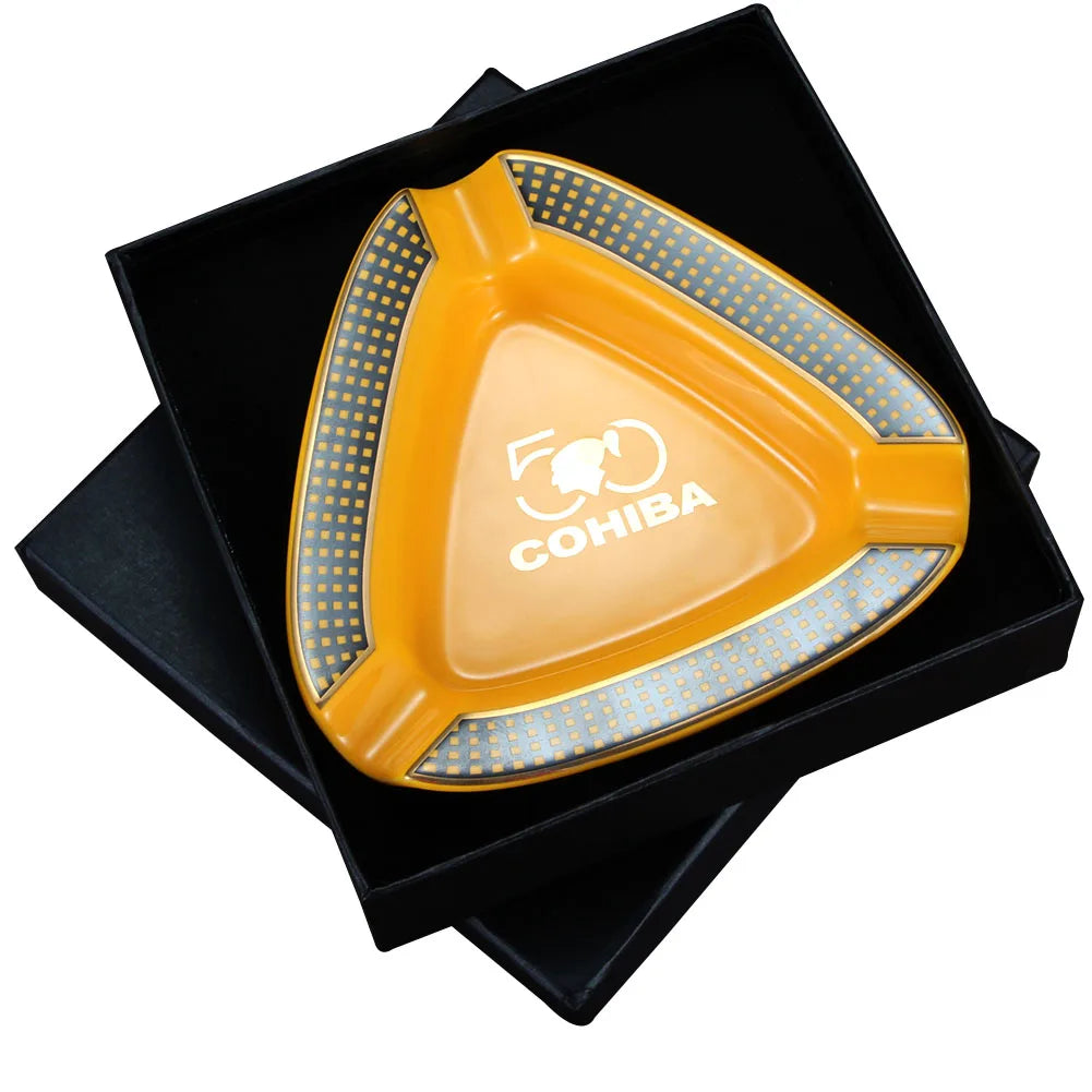 Cendrier Vintage Triangulaire