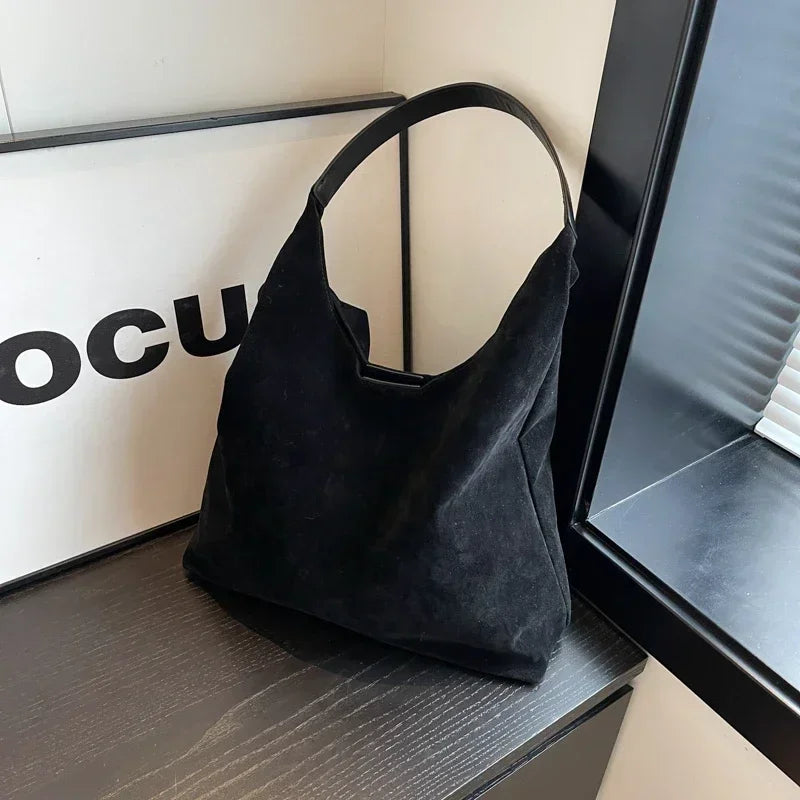 Sac à main vintage alcantara