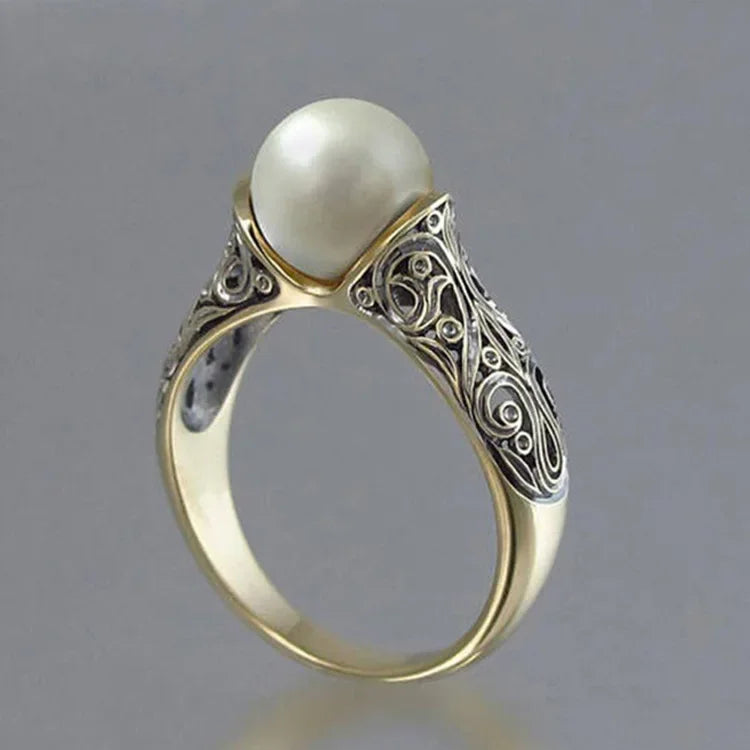 Bague vintage argenté