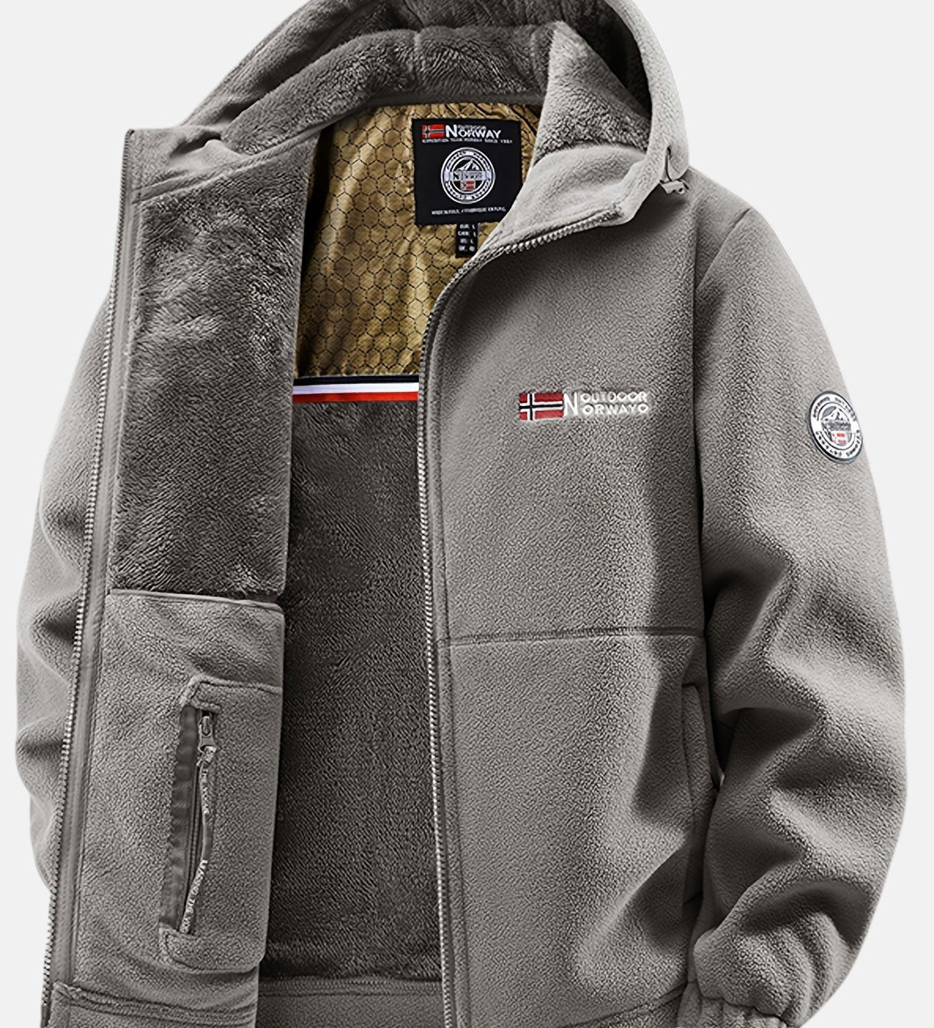 LUIS | VESTE D'HIVER THERMIQUE EN POLAIRE